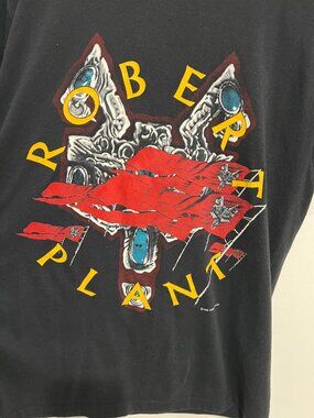 Vintage 1988 Robert Plant Non Stop Go Tour Shirt size MEDIUM M